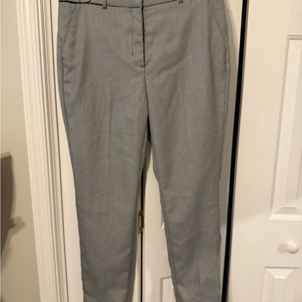 Gray Checkered Trousers